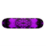 Skate roxo torcido