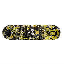 Skate urbano de Aleloop do macaco da arte