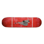 Skate vermelho retro de Zeb