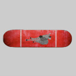 Skate vermelho retro de Zeb skates
