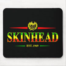Skinhead 1969 de Jamaica Mouse Pads