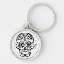 Skull “lote Muertos” México porta-chaves Chaveiros