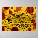 Skyland - poster abstrato