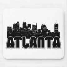 Skyline de Atlanta Mouse Pad