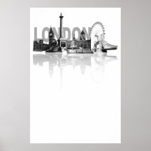 Skyline de Londres Posters