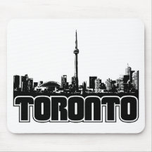Skyline de Toronto Mousepad