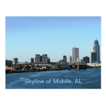 Skyline do móbil, AL Cartoes Postais