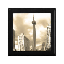 Skyline louca de Toronto Caixa De Persentes