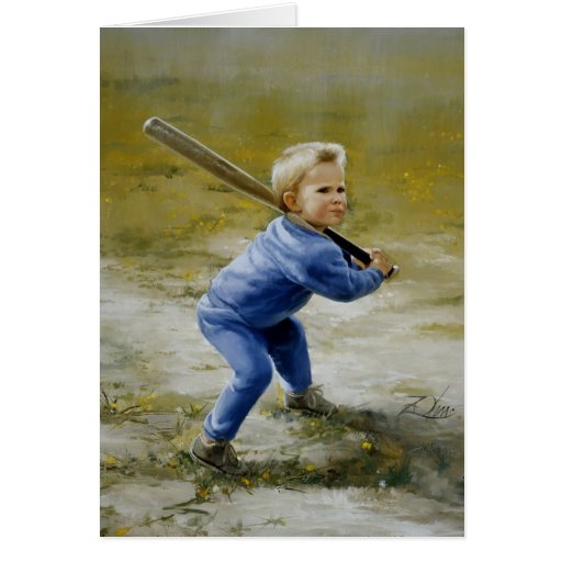 Slugger pequeno cartao