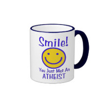 Smiley ateu caneca