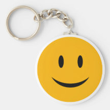 smiley face chaveiro