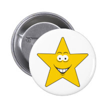 Smiley face da estrela boton
