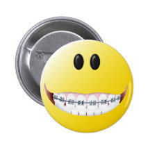 Smiley face das cintas botons