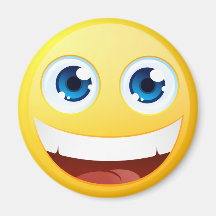 Smiley padrão imã