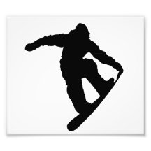 Snowboarder Foto Arte