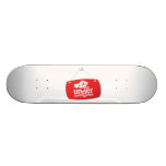 Sob o sinal da libra do punho da construção skateboard