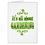 SOBRE A JARDINAGEM CARTAO