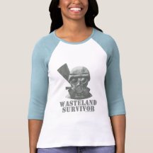 Sobrevivente da área deserta tshirts