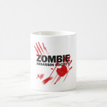 Sociedade do assassino do zombi caneca