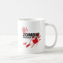 Sociedade do assassino do zombi caneca