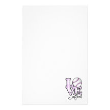 Softball do amor papel personalizados