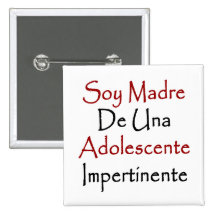 Soja Madre De Una Adolescente Impertinente Boton