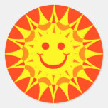 SOL DO SMILEY FACE ADESIVO