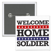 Soldado Home bem-vindo Pins