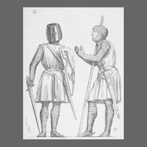 Soldados medievais pôsteres