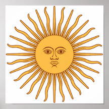 Solenóide de Mayo de Argentina Posters