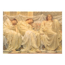 Sonhadores por Albert Joseph Moore Convite Personalizado