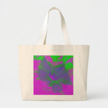 Sonho do hibiscus - saco bolsa de lona