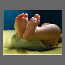 Sonhos dos pés do bebê cartões postais