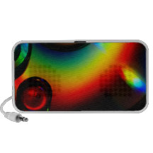 Sons abstratos caixinha de som para mp3