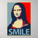 Sorriso de Mona Lisa Posters