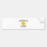 Sorriso se você ama seu chefe adesivo