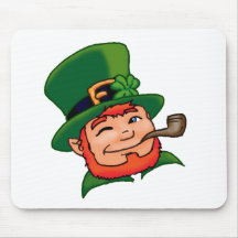 Sorte O o irlandês Mouse Pad