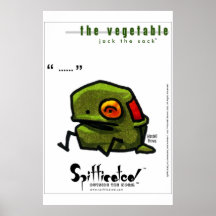 Spifficated - o vegetal pôsteres