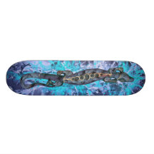 Splatter azul do azul | do lagarto de BALI Skate