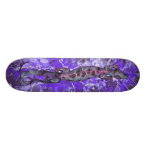 Splatter violeta da violeta | do lagarto de BALI Skate Boards
