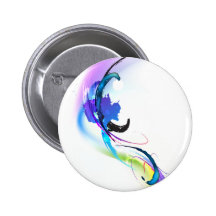 Splatters abstratos da pintura da corriola boton