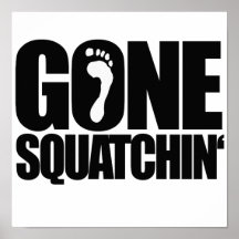 SQUATCHIN IDO POSTER