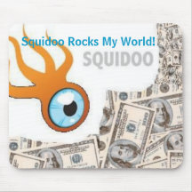 Squidoo balança meu mundo Mousepad