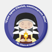 St. Clare de Assisi Imas De Geladeira