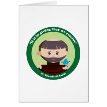 St Francis de Assisi Cartões