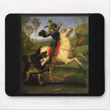 St George e o dragão Mousepad