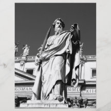 St Peter fora do vaticano Panfleto