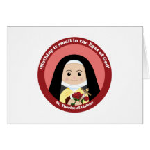 St. Thérèse de Lisieux Cartão