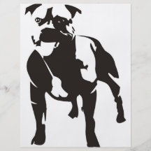 Staffy Modelo De Panfleto