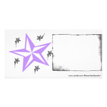 Star power cartão com foto personalizado